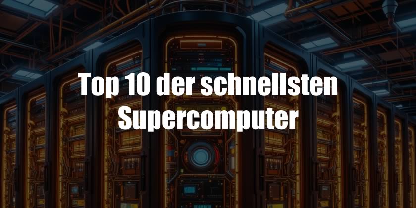 Top 10 der schnellsten Supercomputer der Welt