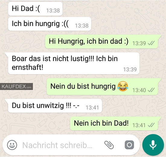 Die Besten Und Lustigsten Whatsapp Fail Chats Kaufdex