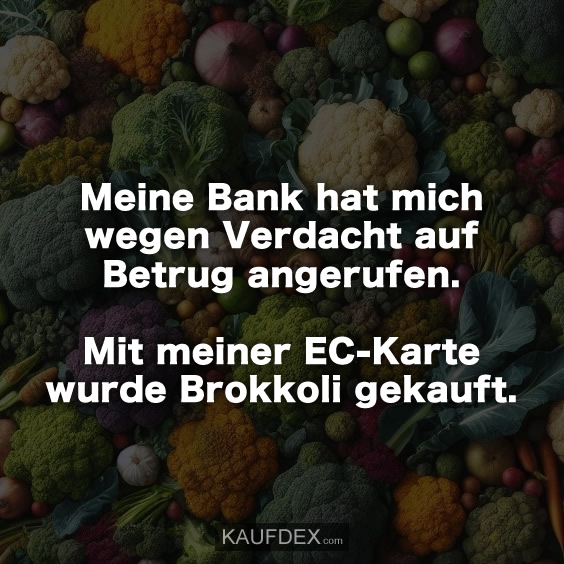 Meine Bank hat mich wegen Verdacht auf Betrug angerufen…