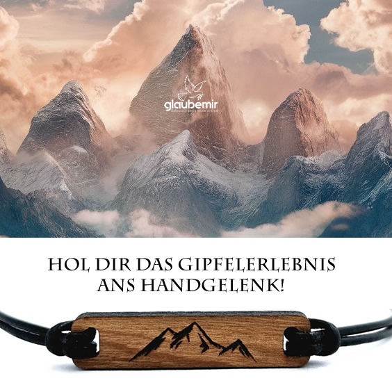 🌄🌲 Trage die Berge bei dir – mit unseren einzigartigen Holzarmbändern! 🌲🌄