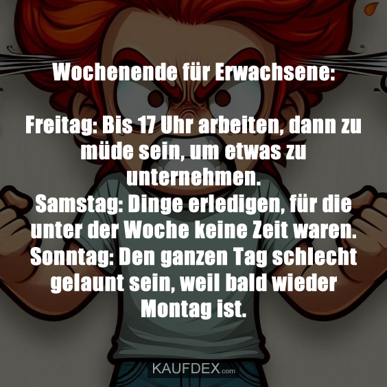 Wochenende für Erwachsene: