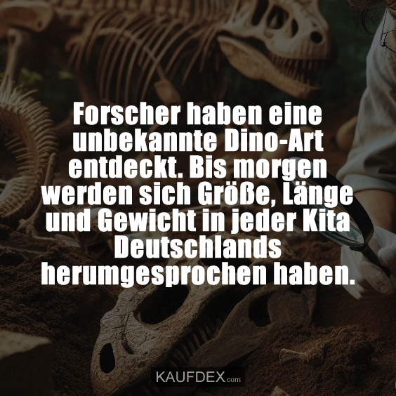 Forscher haben eine unbekannte Dino-Art entdeckt…