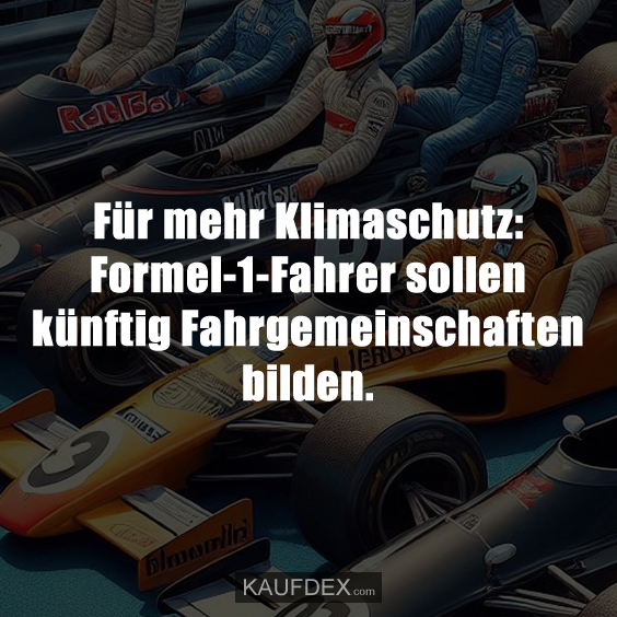 Für mehr Klimaschutz: Formel-1-Fahrer sollen…