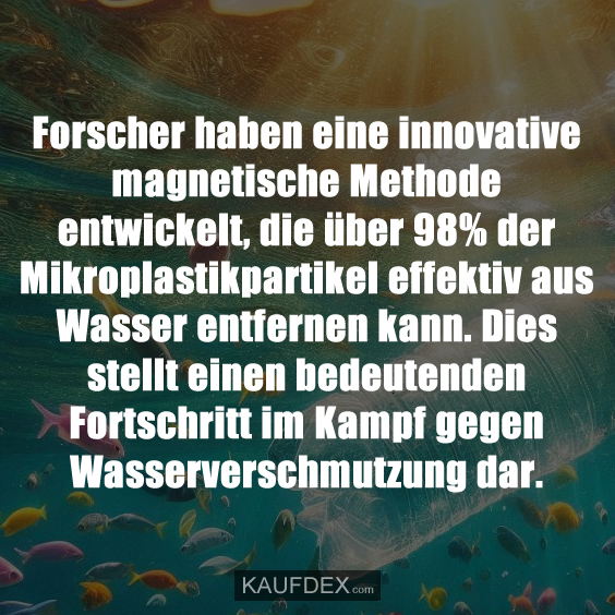 Forscher haben eine innovative magnetische Methode…