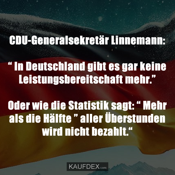 CDU-Generalsekretär Linnemann: