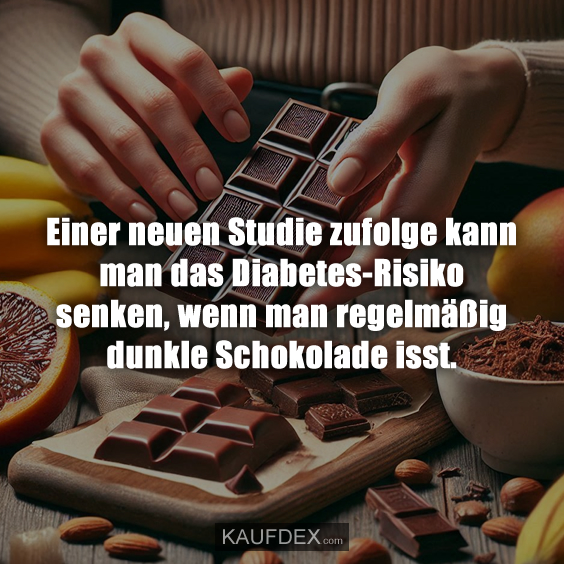 Einer neuen Studie zufolge kann man das Diabetes-Risiko…