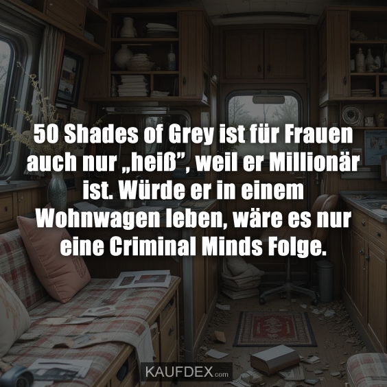 50 Shades of Grey ist für Frauen auch nur „heiß”…