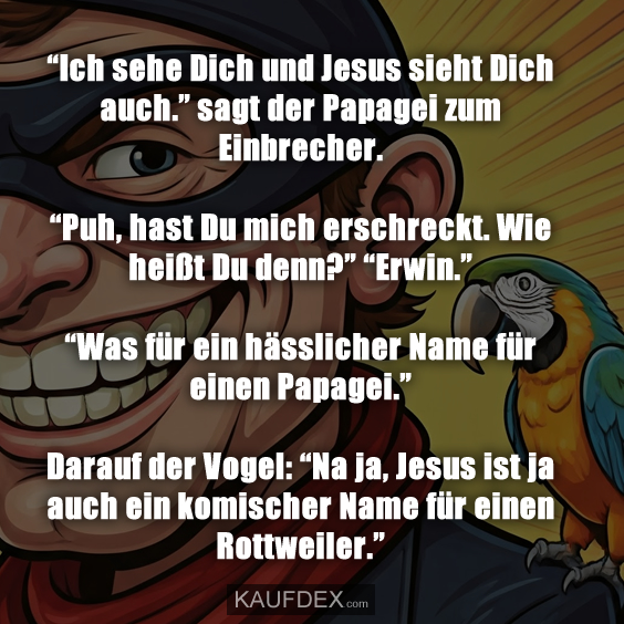 “Ich sehe Dich und Jesus sieht Dich auch.”