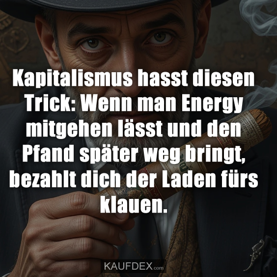 Kapitalismus hasst diesen Trick: