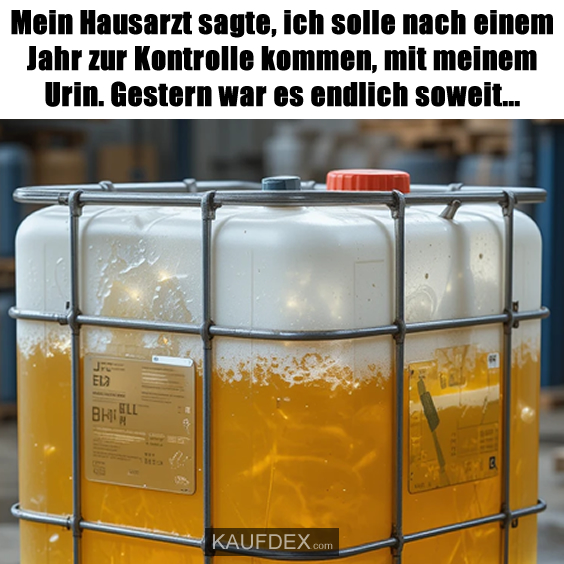 Mein Hausarzt sagte, ich solle nach einem…