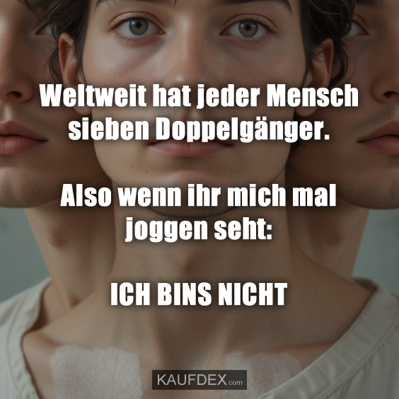 Weltweit hat jeder Mensch sieben Doppelgänger…