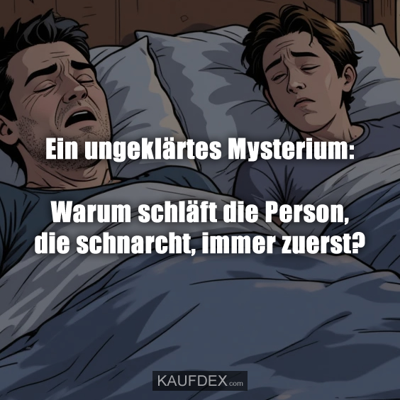 Ein ungeklärtes Mysterium: