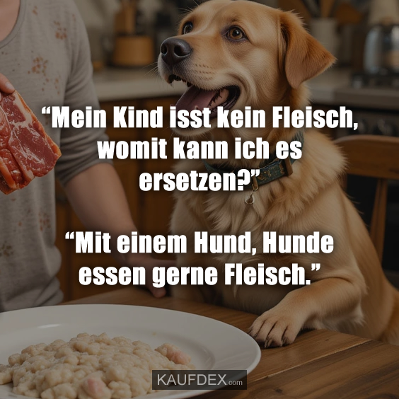 “Mein Kind isst kein Fleisch, womit kann ich es ersetzen?”