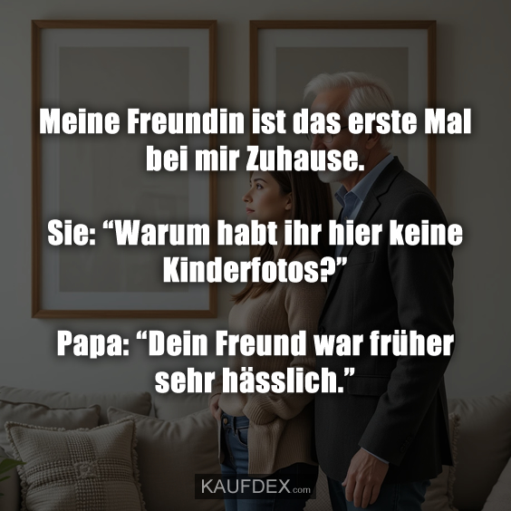 Meine Freundin ist das erste Mal bei mir Zuhause…