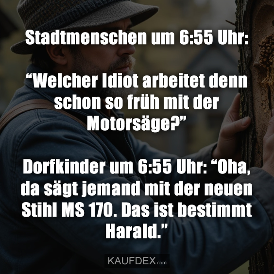 Stadtmenschen um 6:55 Uhr: